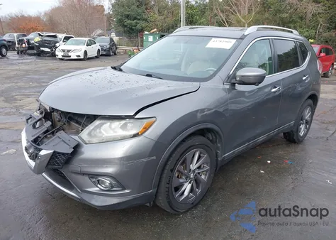 2016 Nissan Rogue Sl from USA, damaged, VIN 5N1AT2MT4GC777359